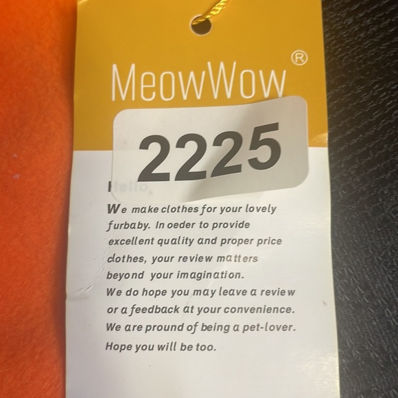 Jack-o-lantern dog coat - Picture 6 of 6